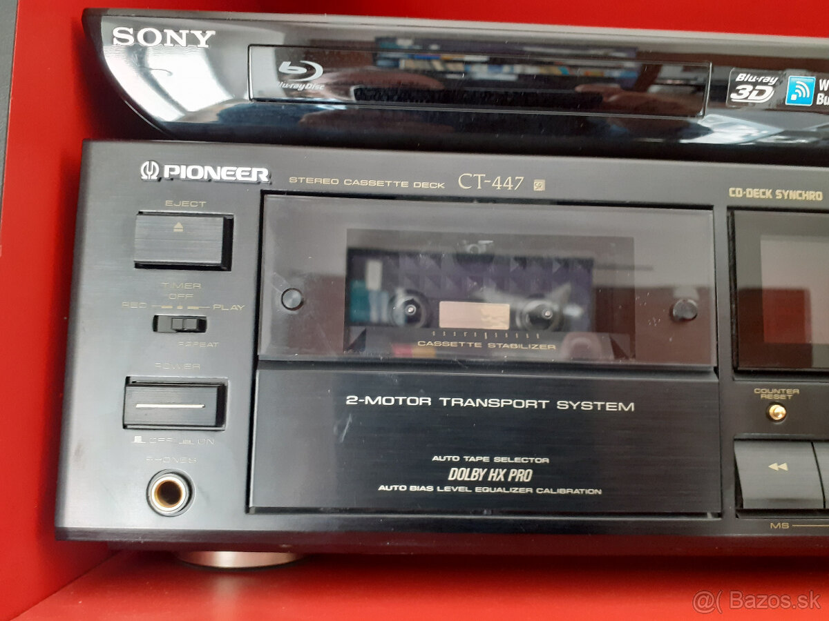 Pioneer CT-447 kazetový magnetofon po servise - 3