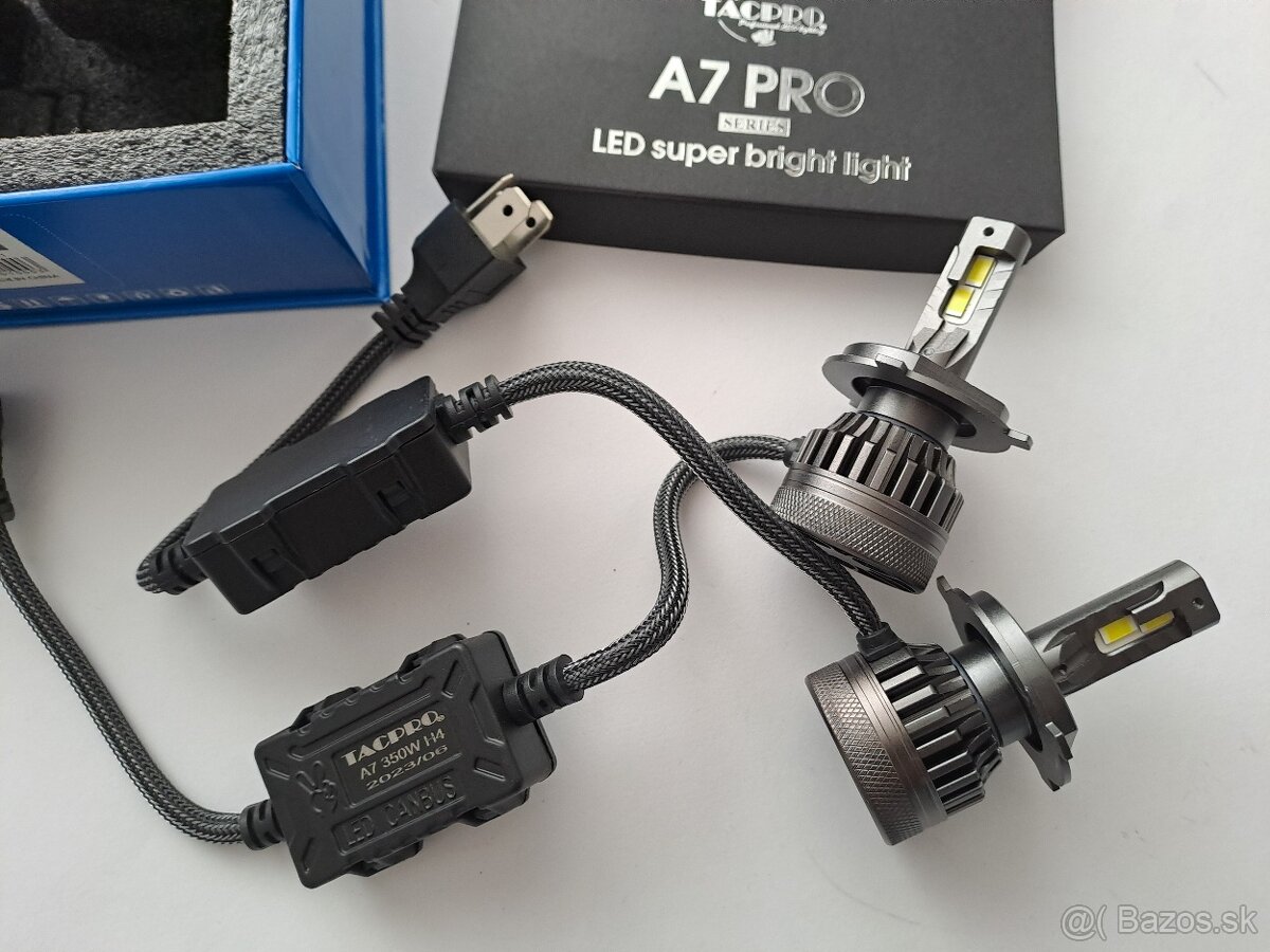 LED H4 - Extra silné žiarovky s CANBUS - 350W - 35000Lm - 3