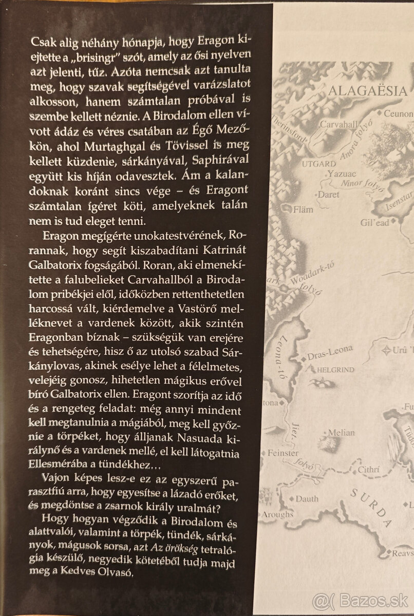 BRISINGR (Christopher Paolini) – Az Örökség sorozat 3. része - 3