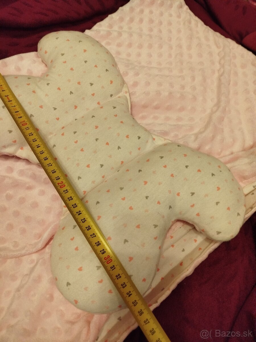 Deka s vankúšikom v tvare motýľa - 3