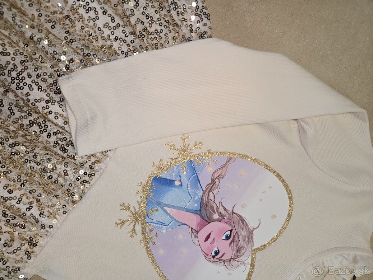 Šaty FROZEN 134 - 3