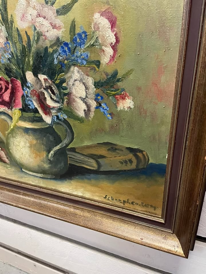 B1. obraz, platno, olejomalba, 61 x 71 cm - 3