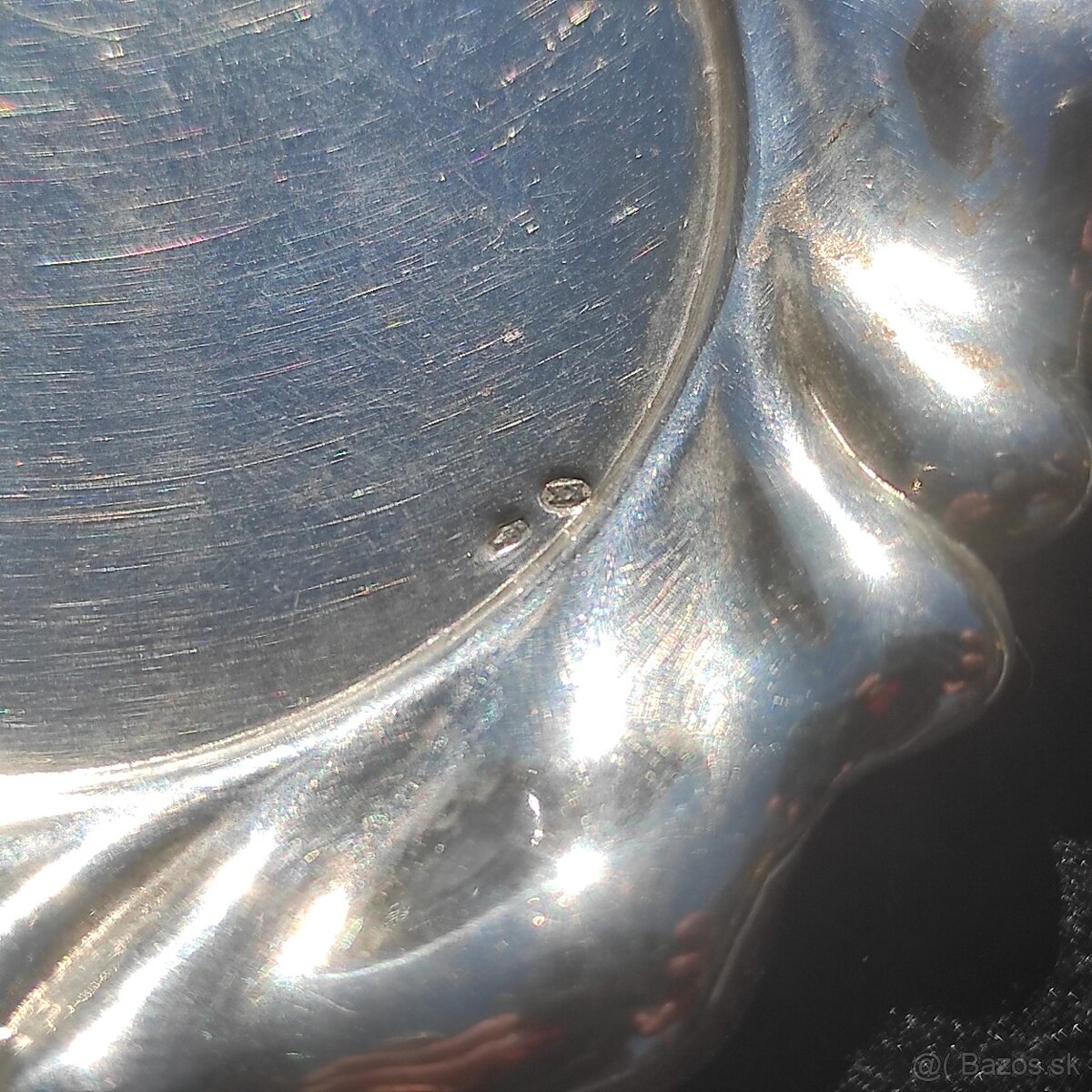 Miska tanierik striebro - 3