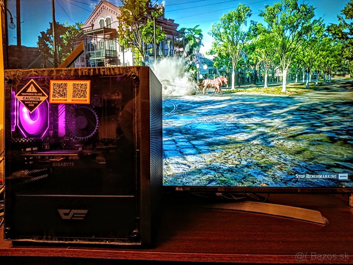 Herný PC Intel i5 12400f + GTX 1660 super + WIFI + BT - 3