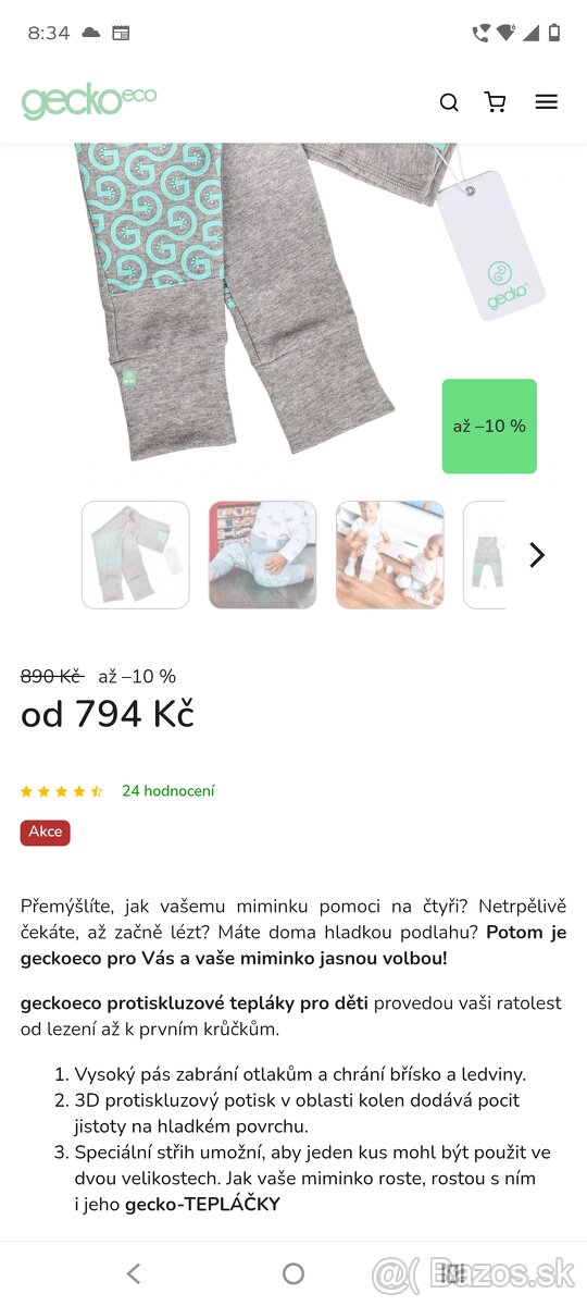 Tepláky geckoeco 74 - 3