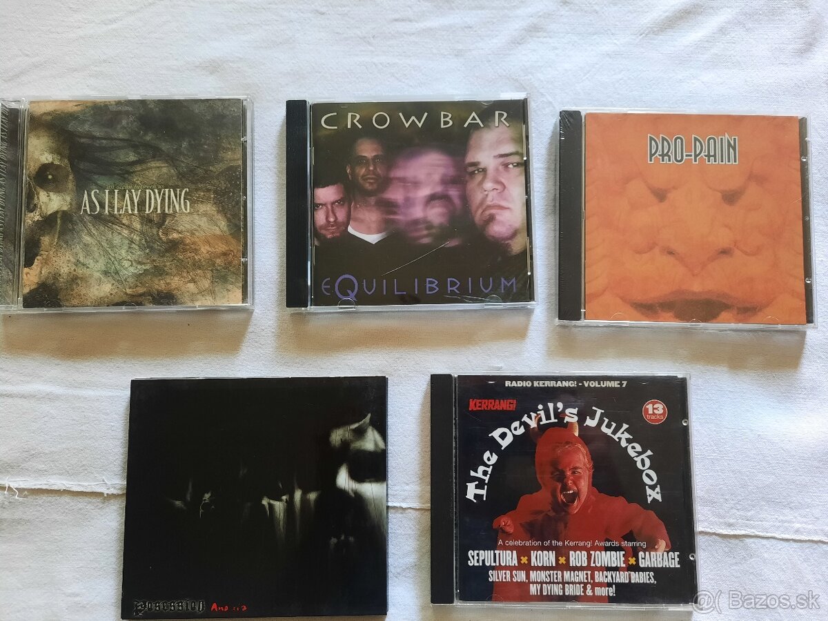 Zbierka CD death , trash metal - 3