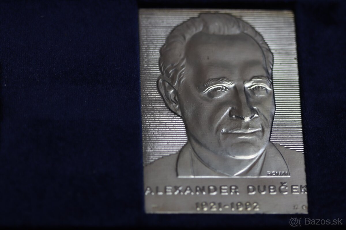 Strieborná sada Dubček 1993 - nízke číslo - 3