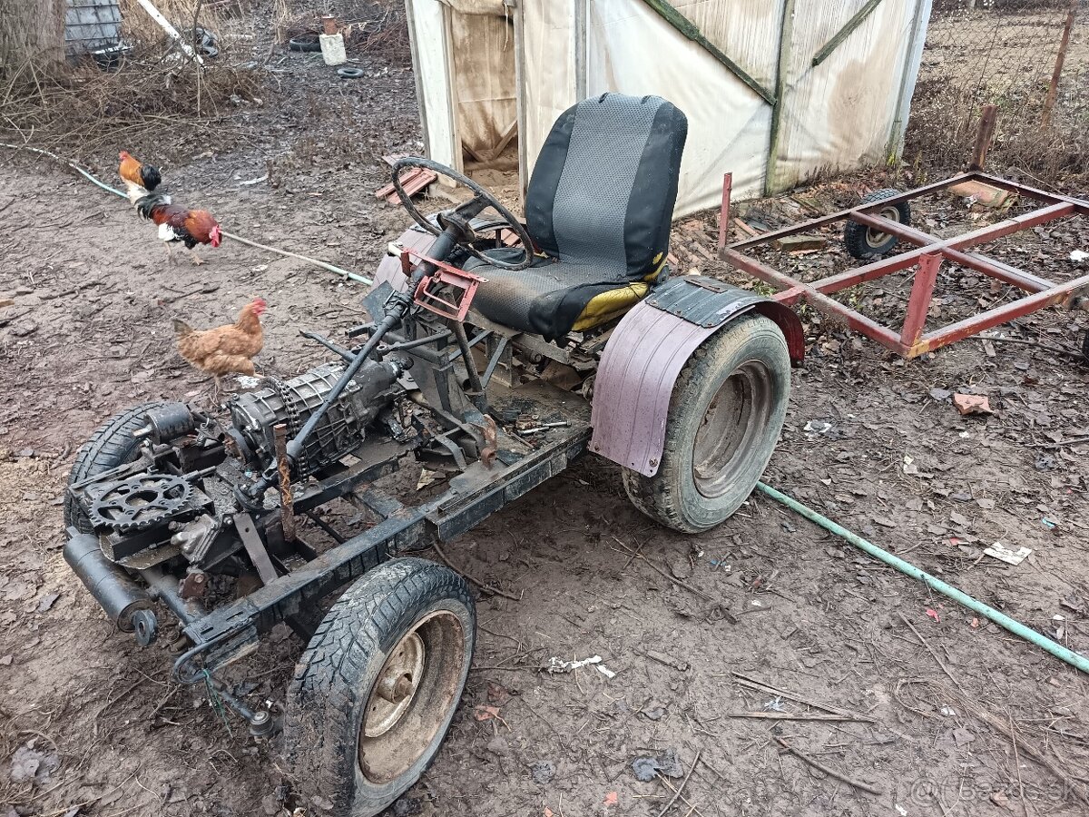 Malo traktor domácej výroby - 3