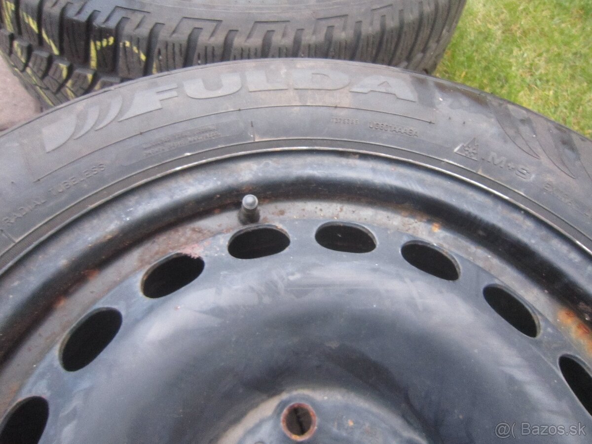 16" pl. disky Superb, Passat so zim. pneu 215/60R16 99H Ful - 3