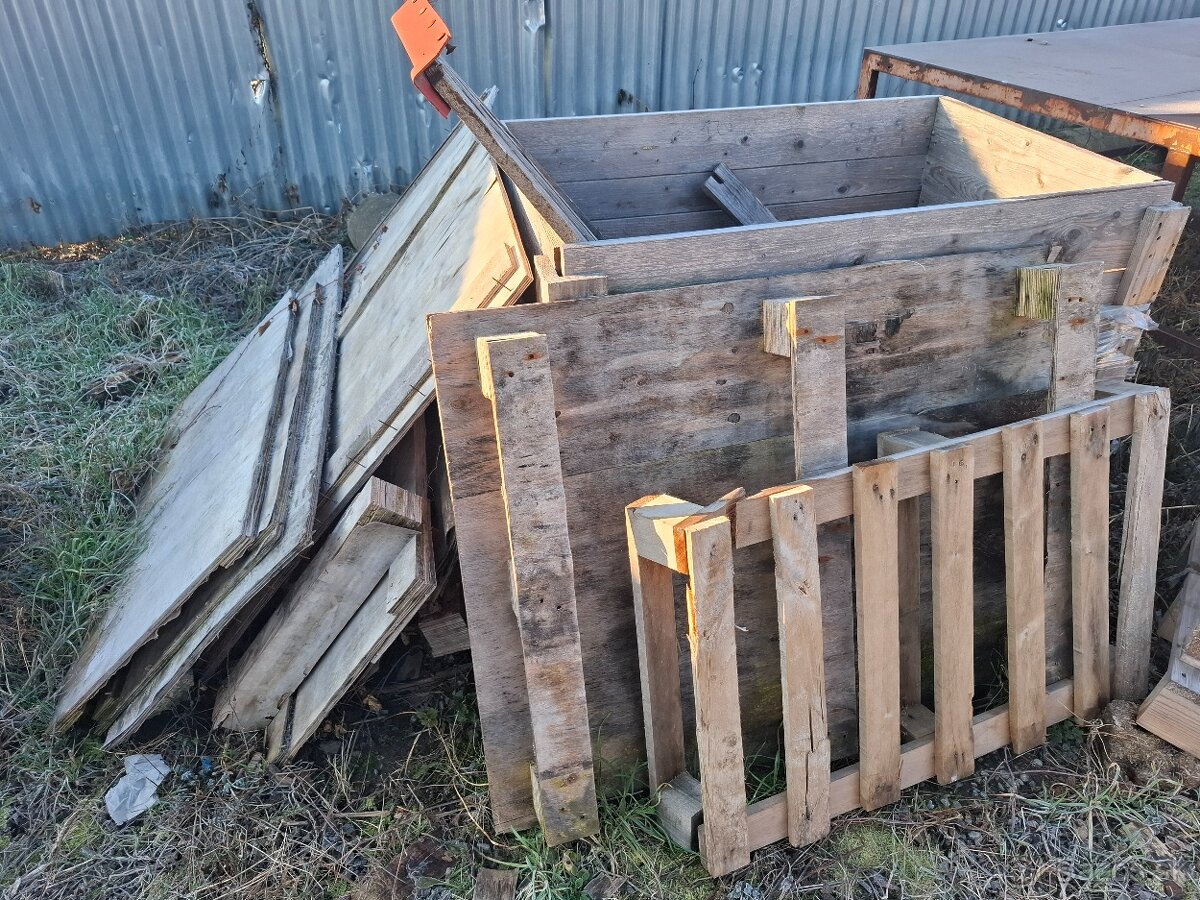 Darujem palety / drevo za odvoz - 3