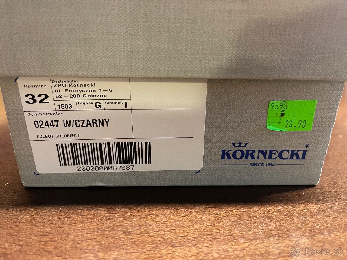 Chlapcenske cierne topanky, vel. 32 - 3