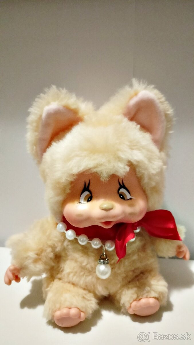 💖Mončičák mončičáci,monchhichi moncicák Nyamy kočička SOFTY - 3