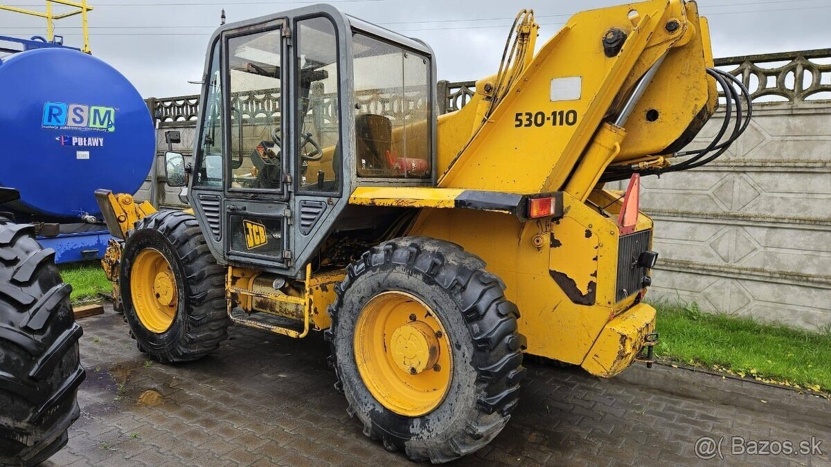 Predám stavebný teleskopický nakladač JCB 530-110 - 3