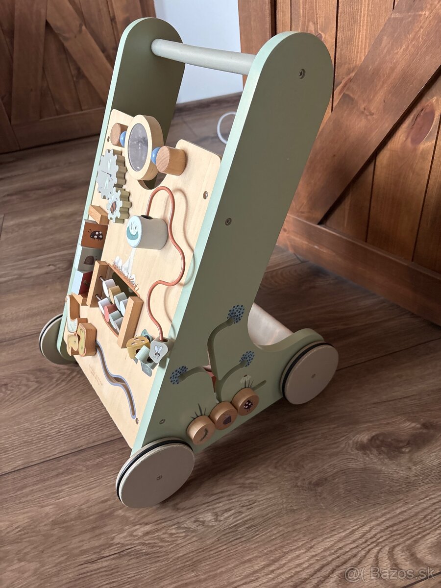 Chodítko / drevený vozík Little Dutch - 3