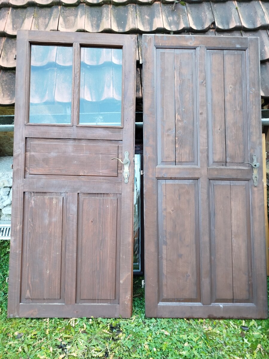 Dvere vchodové drevené - 3