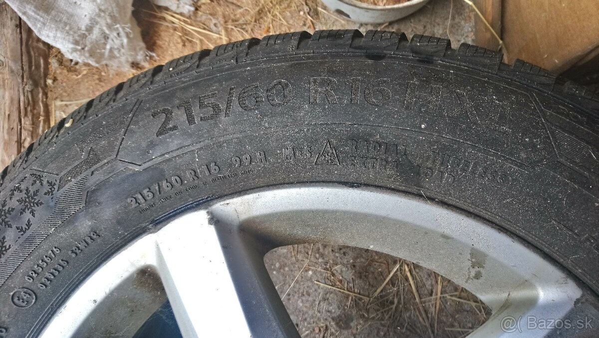 ALU disky r16 passat b8 - 3