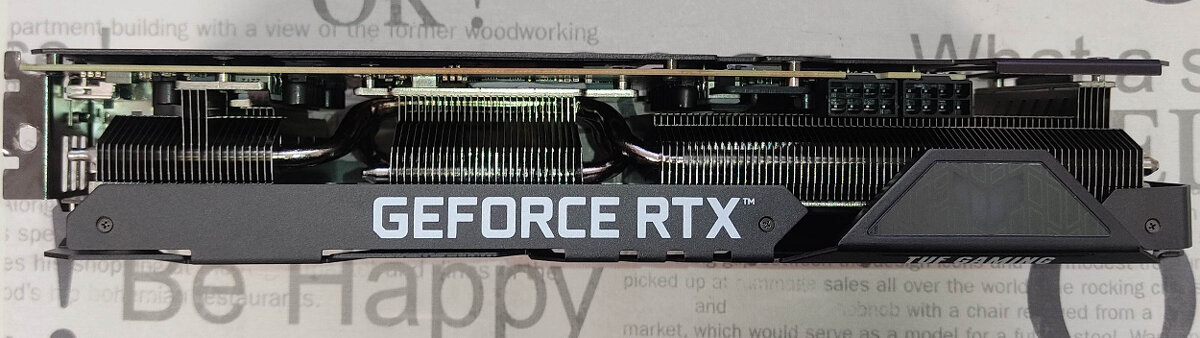 ASUS TUF OC NVidia RTX 3070 8GB GDDR6 - 3