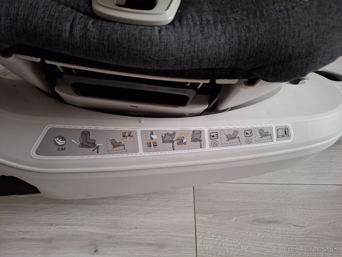 Autosedačka Petite&Mars Reversal II Isofix Stone Air (0-18 k - 3