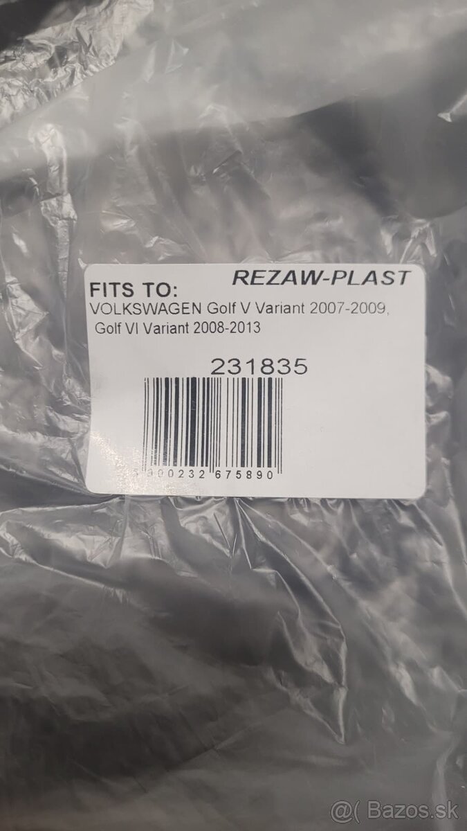 Vanicka do kufra Volkswagen Golf V, VI - 3
