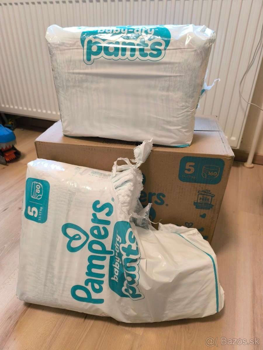 Plienky Pampers 5- 320ks - 3