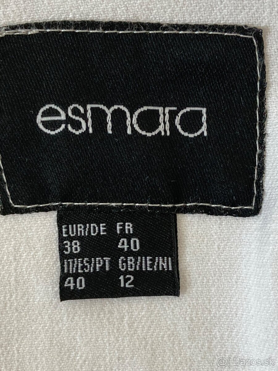 Biela riflova bunda 40 - 3