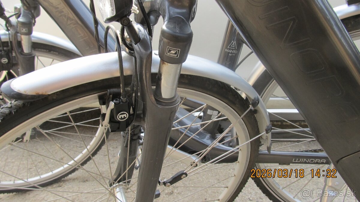 ebicykel WINORA MANTO M 7 šedé - 3