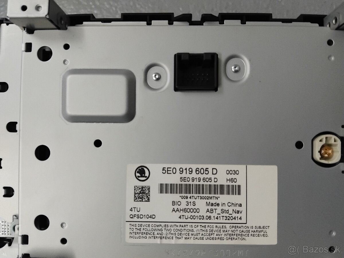 Rádio ŠKODA OCTAVIA 3 - 3