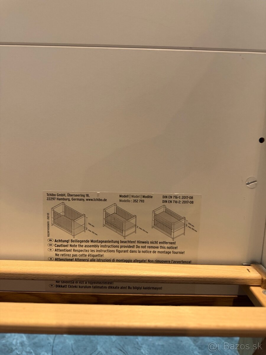 Detská postieľka tchibo - 3