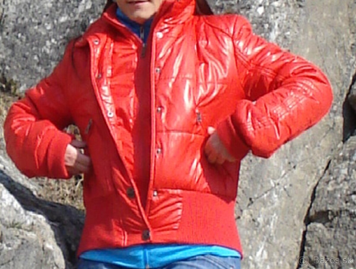 Predám peknú bundu veľ.M - 3