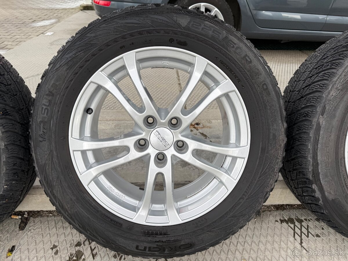 5x114,3 R17 Hyundai Tucson zimné 225/60 R17 - 3
