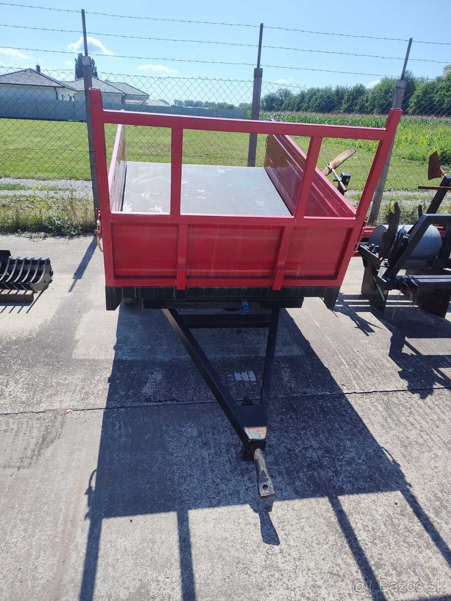 Malotraktorový príves 1,5 tony - 3