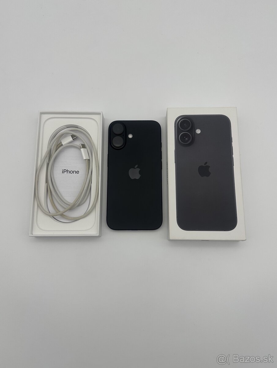 iPhone 16 128GB Black + ZÁRUKA - 3