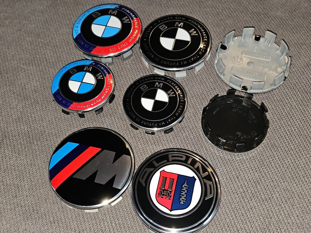 BMW stredové krytky kolies – rôzne dizajny - 3