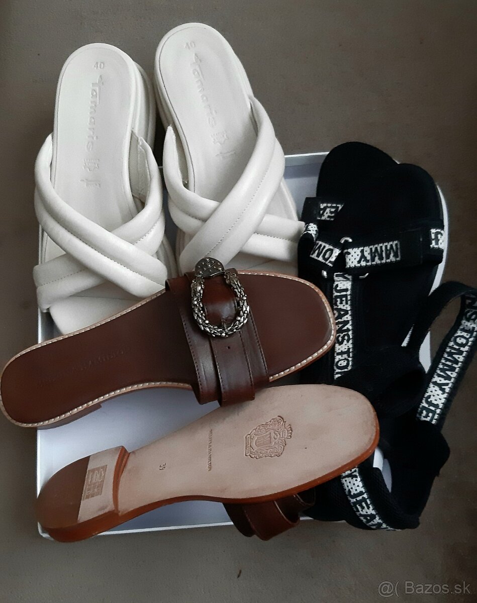 Predám kožené topánky 40 - 3