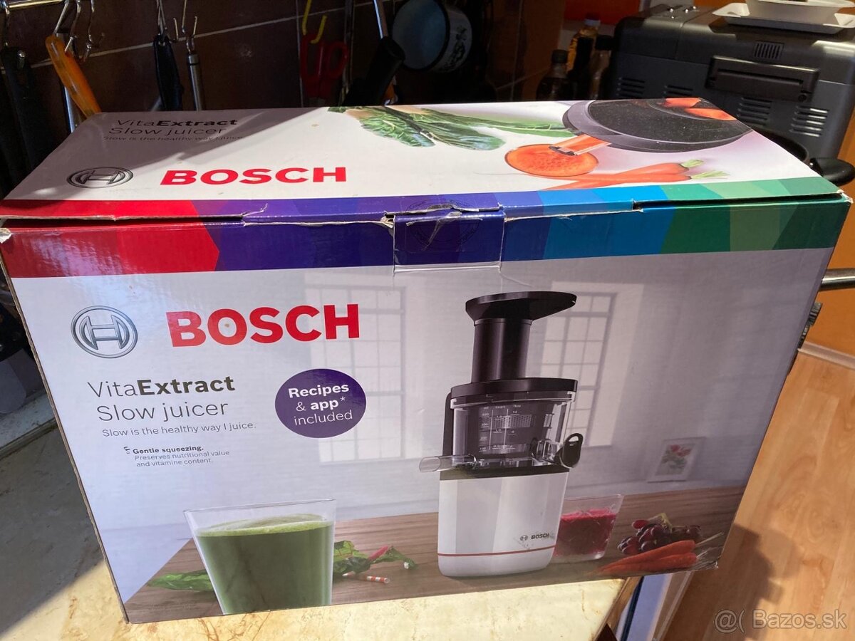 Pomalý odšťavovač Bosch VitaExtract - 3