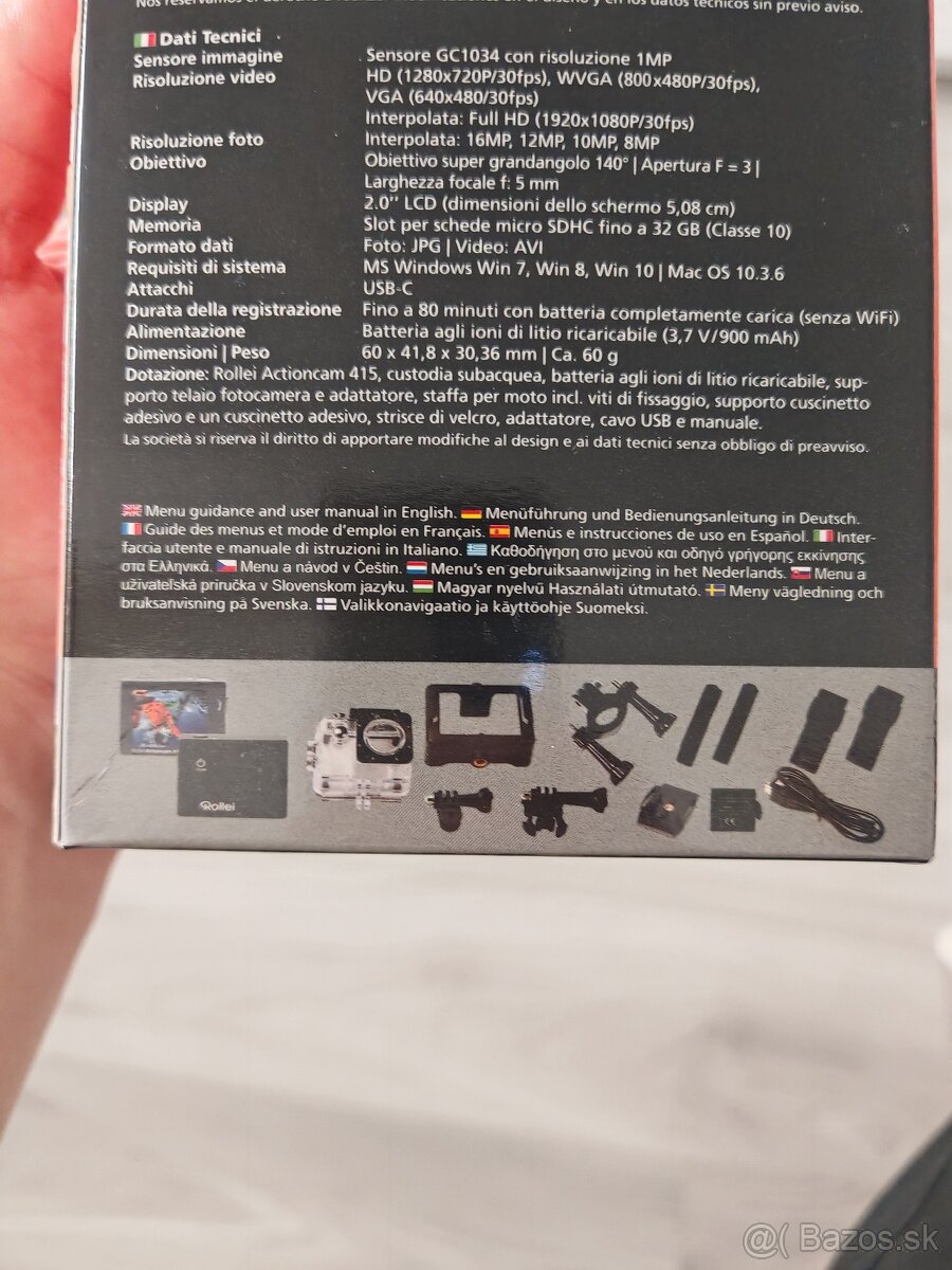 Rollei 415 akčná kamera - 3