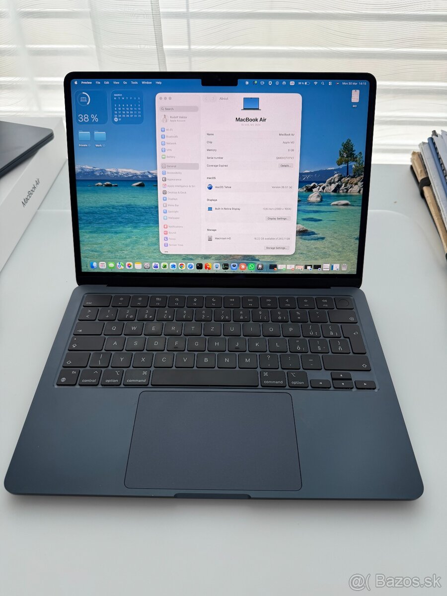 Apple MacBook Air M3 (2024) — ako nový - 3