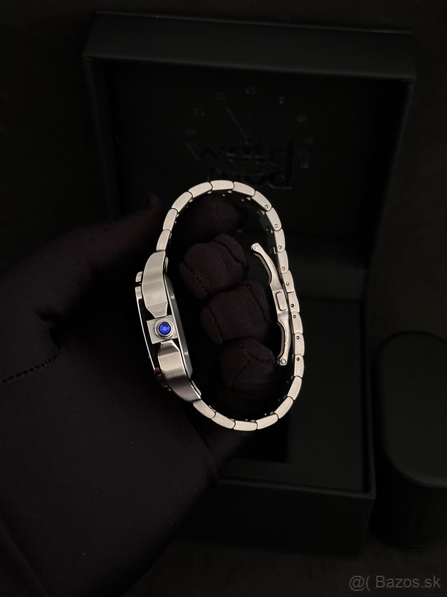 Seiko mod Santos White - 3