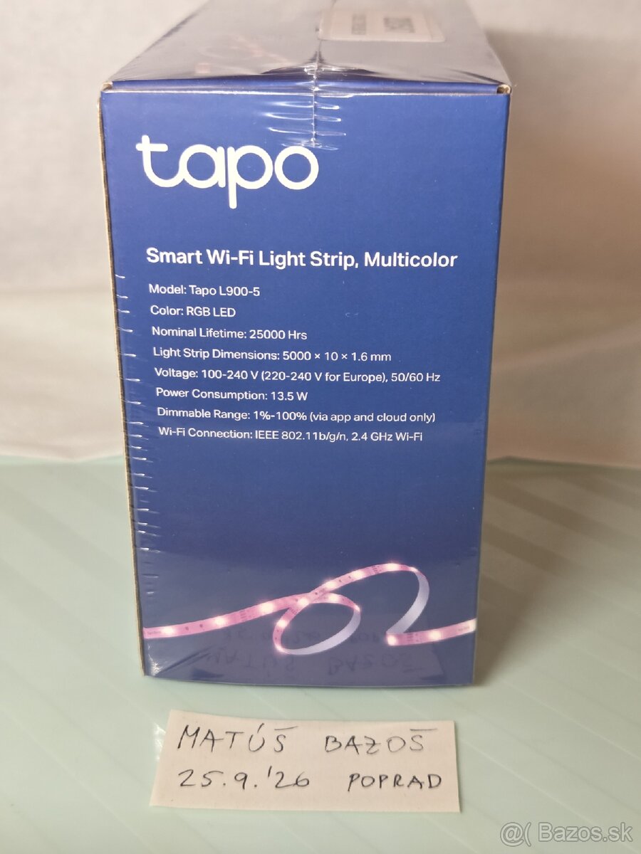 Smart WiFi LED pásik Tapo L900-5 - 3