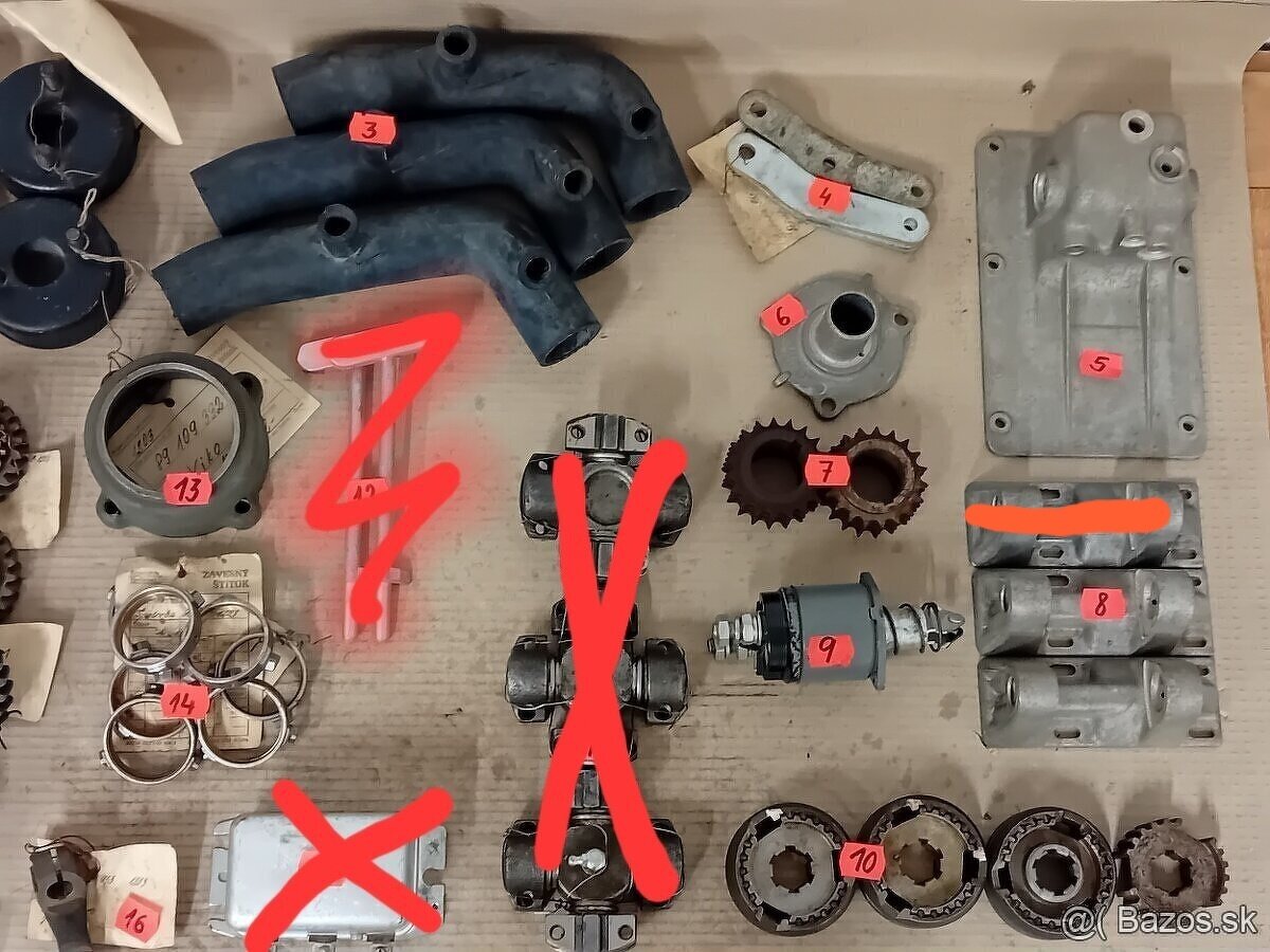 Predám diely Škoda 1203, 1202, Spartak, Octavia, Felicia - 3