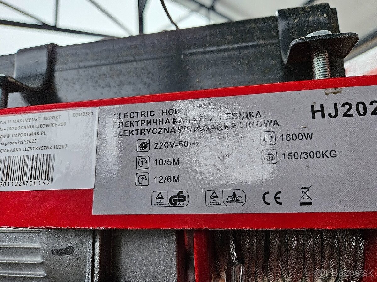 Konštrukcia, žeriav, zdvih 150kg - 3