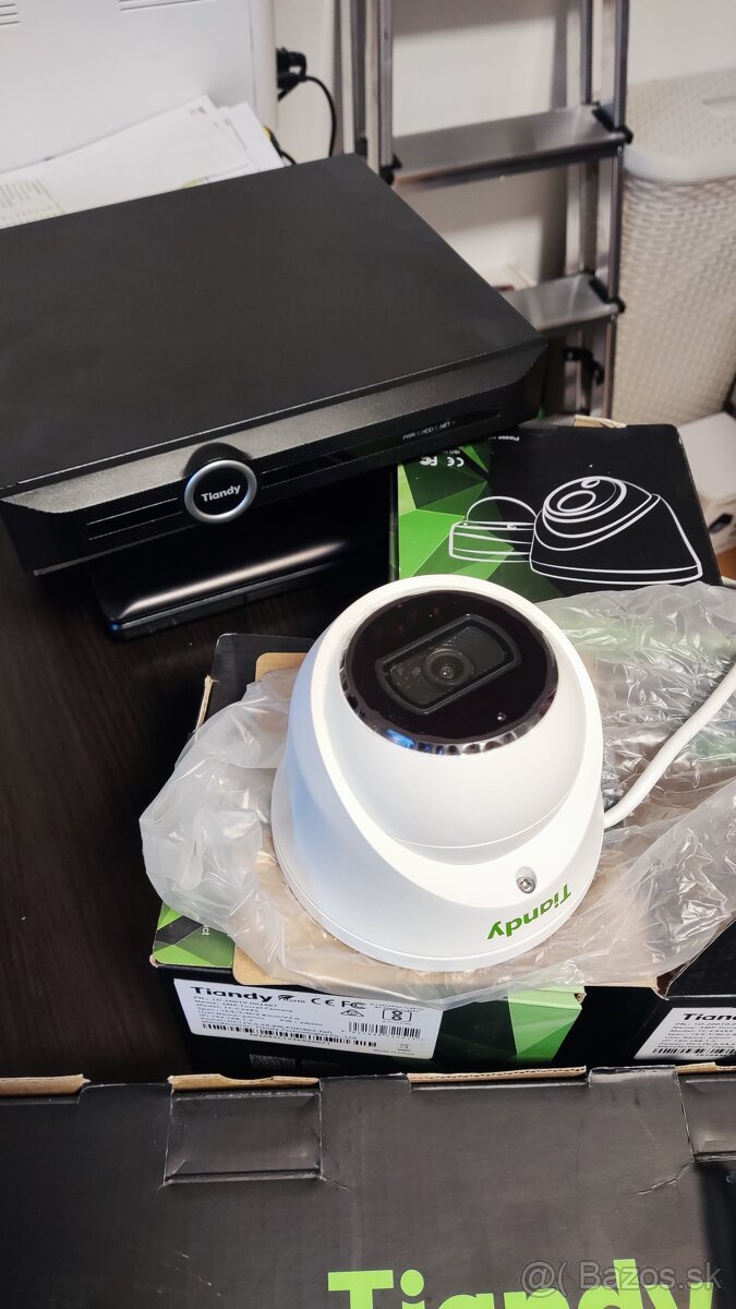 IP kamerovy systém TIANDY 3kamery+NVR+HDD - 3