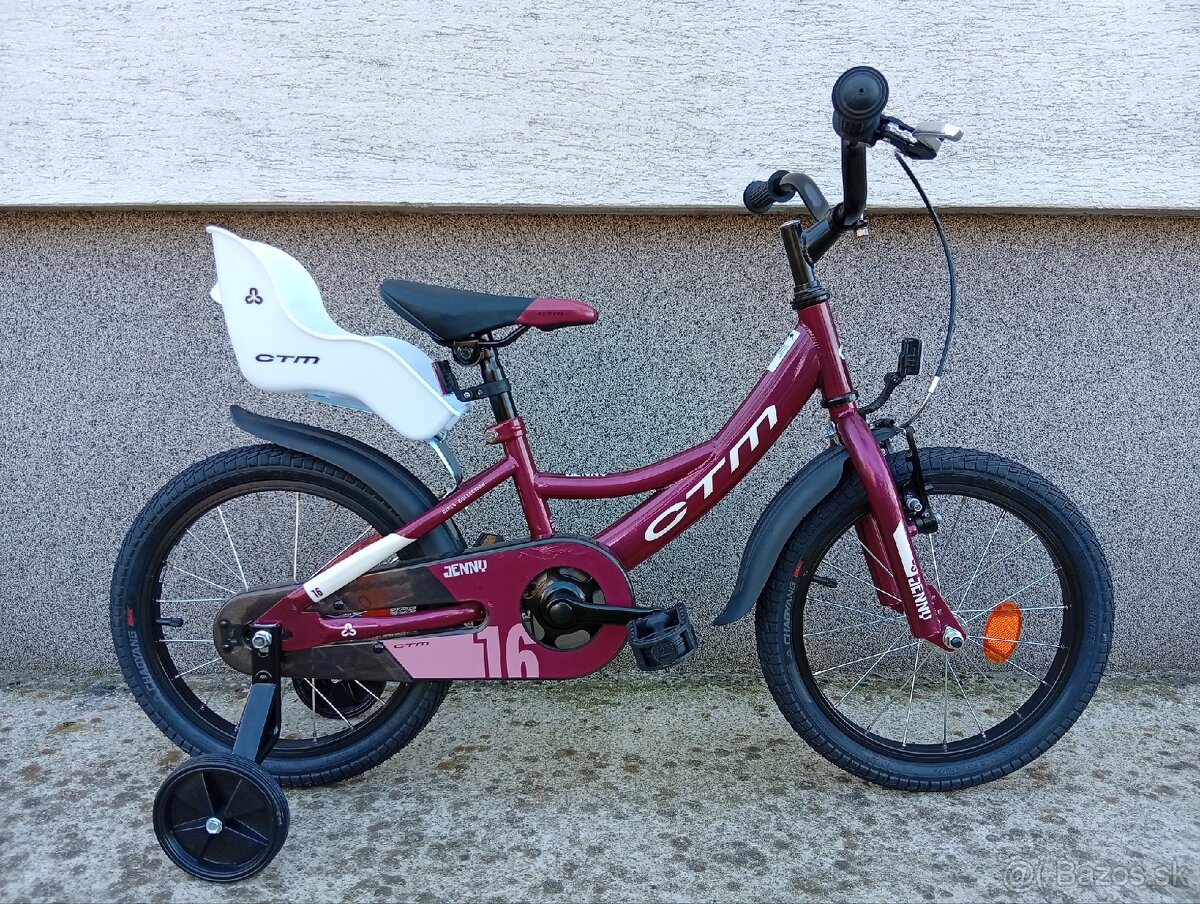 Ponúkam na predaj detský bicykel Ctm Jenny 16" - 3