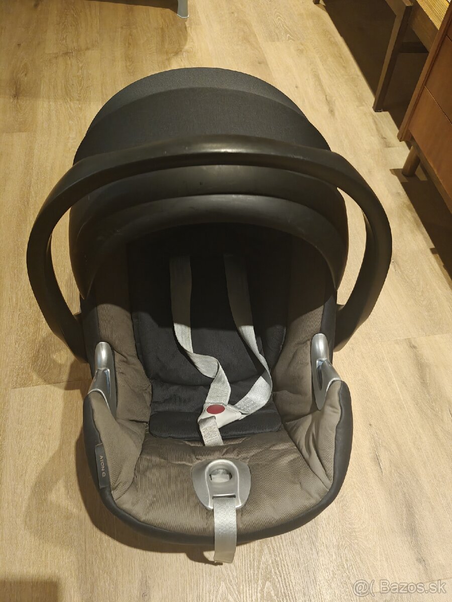 Cybex Aton Q vajicko s isofixom a novorodeneckou vlozkou - 3