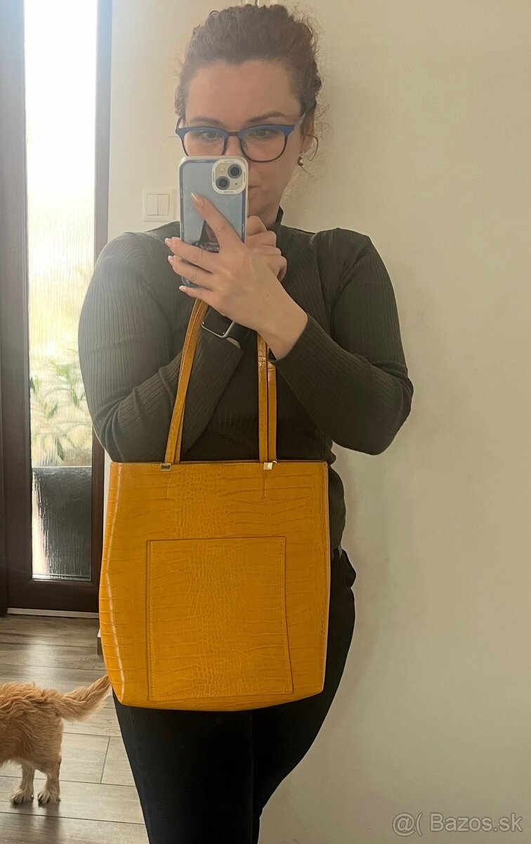 Zlta kabelka Zara - 3