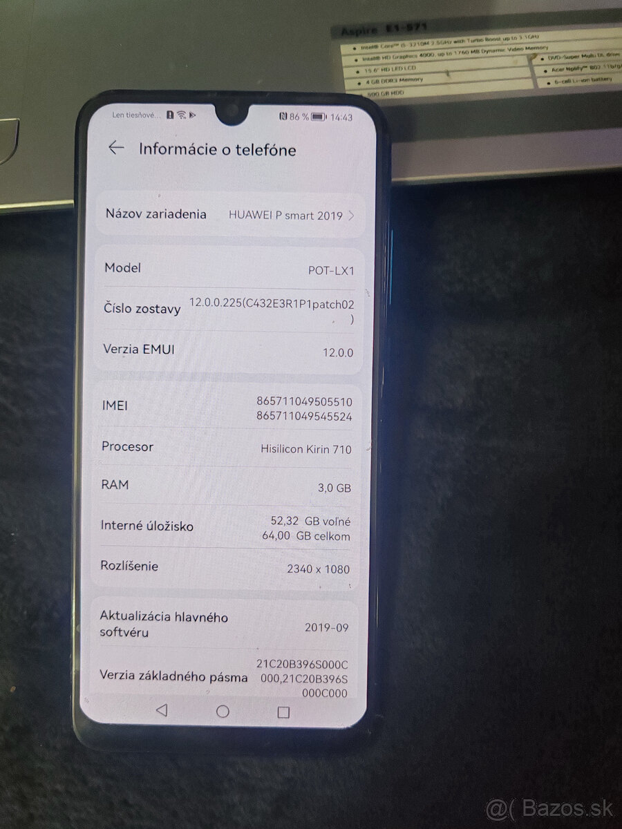 Predam Huawei psmart - 3