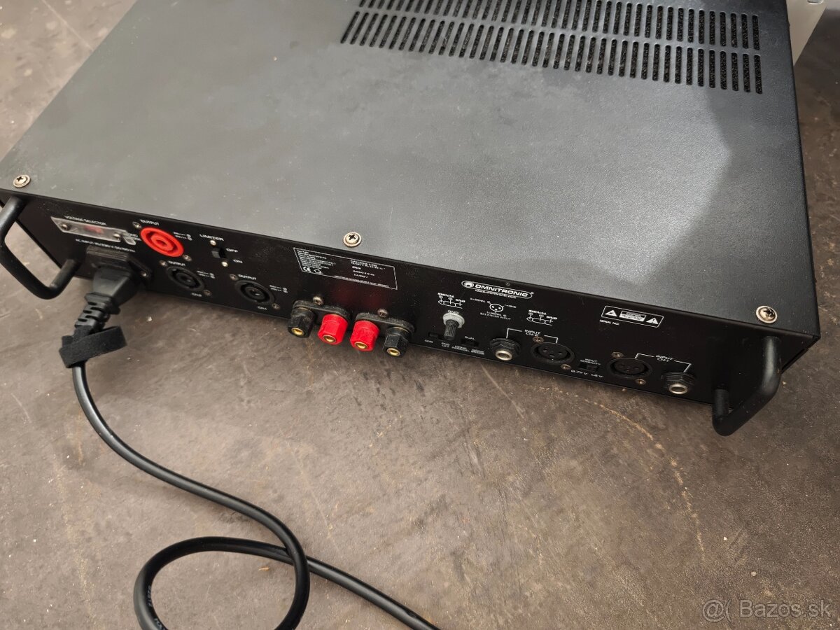 Zosilňovač Omnitronic P-250 - 3