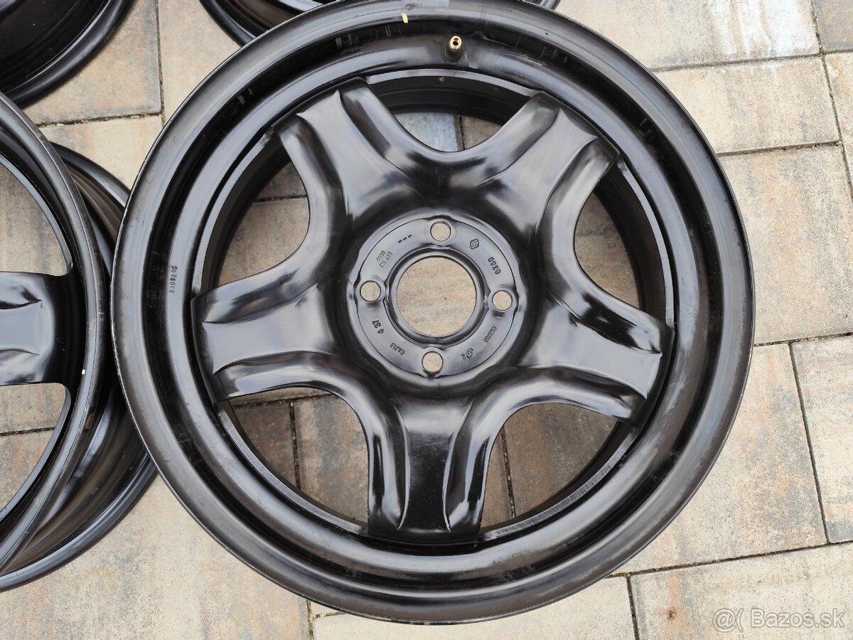 4x100 r16 plechové disky Renault, Dacia - 3