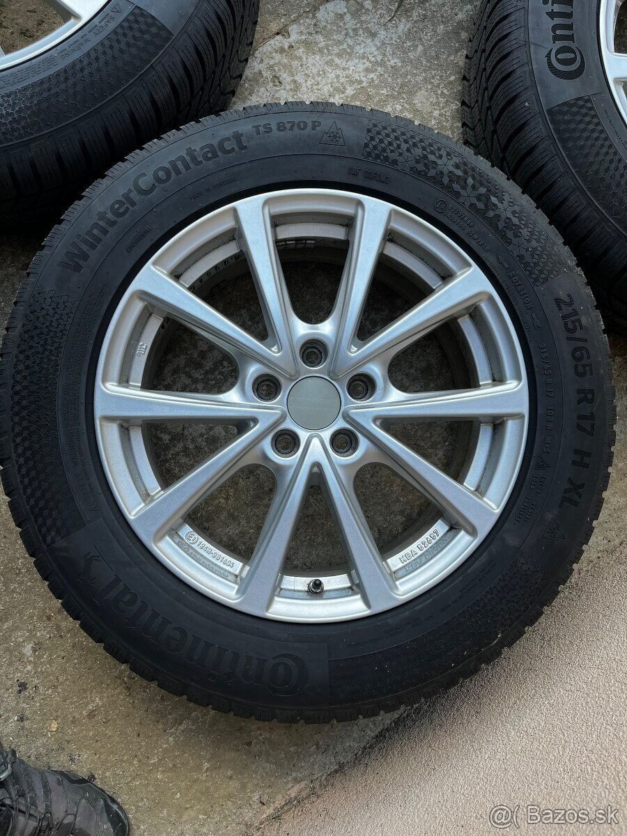 Elektróny na Kodiaq 215/65 R17 - 3