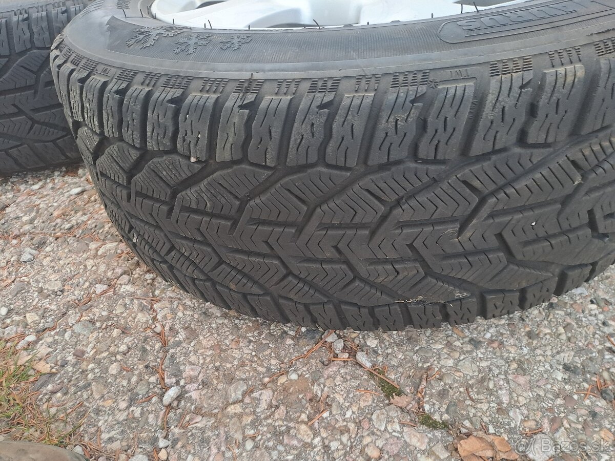 Elektróny R16 5x112 + zimné pneu - - 3